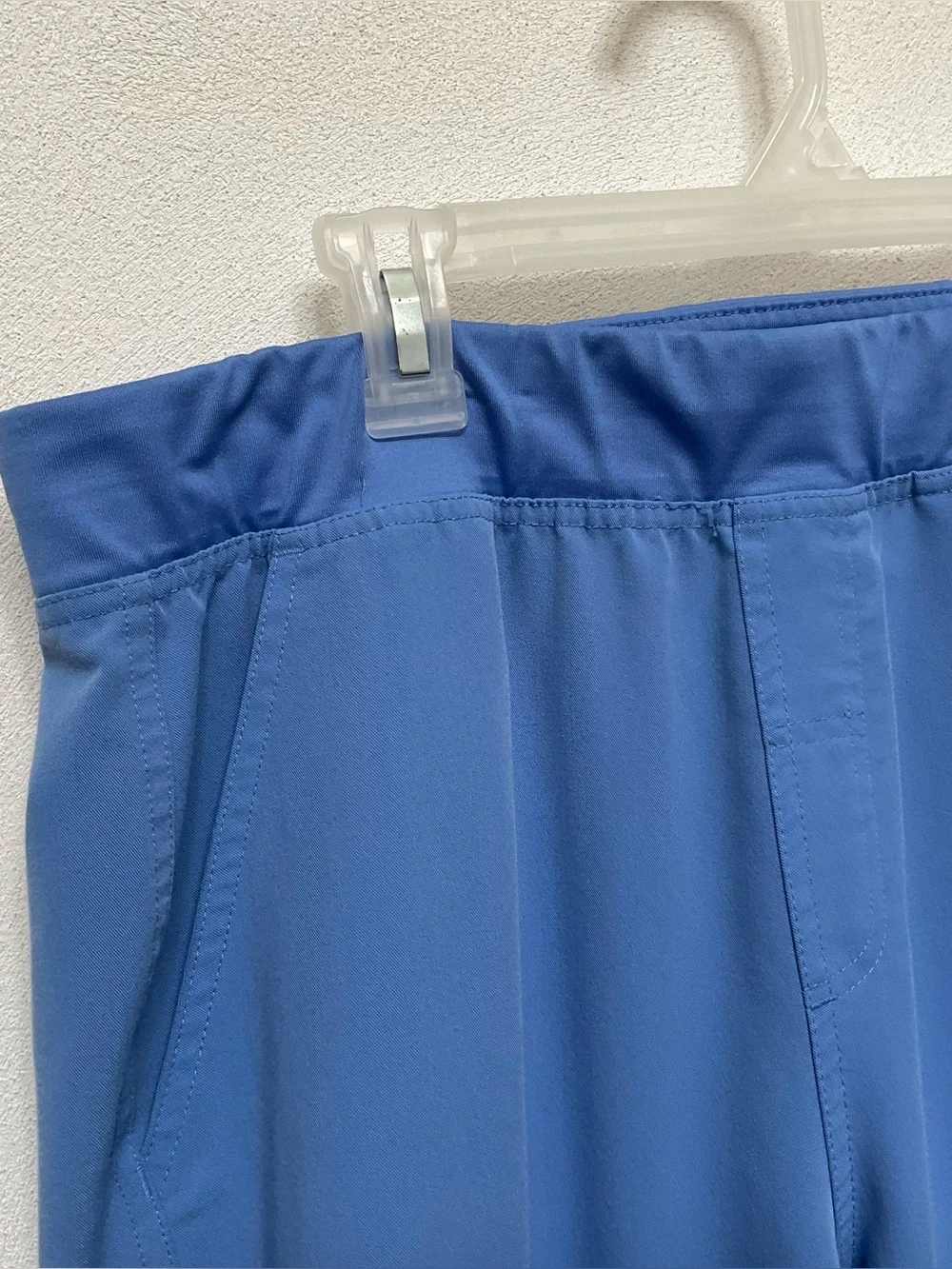 Figs Axim Ceil Blue Men's Straight Leg Scrub Pants Size Large Nurse Healthcare